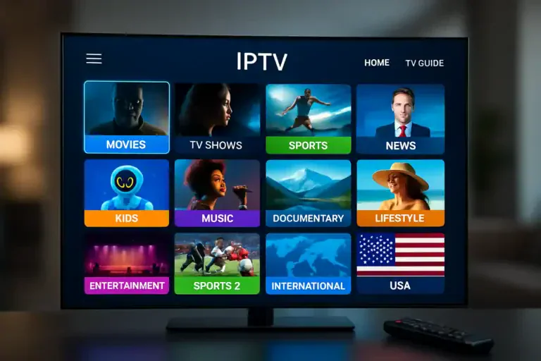 Enjoy unlimited entertainment with 4K IPTV Streaming for premium home TV & movies access, live channels, sports, and ultra HD quality viewing.